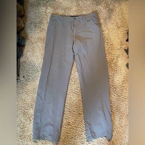 Oakley golf pants, gray colored, 34x33, EUC.